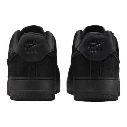Nike Air Force 1 Low White Pony Hair Heel
