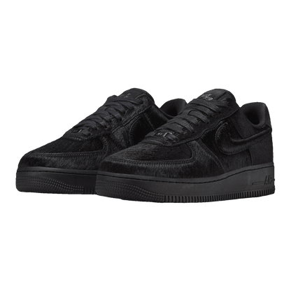 Nike Air Force 1 Low '07 Triple Black Pony Hair (W)