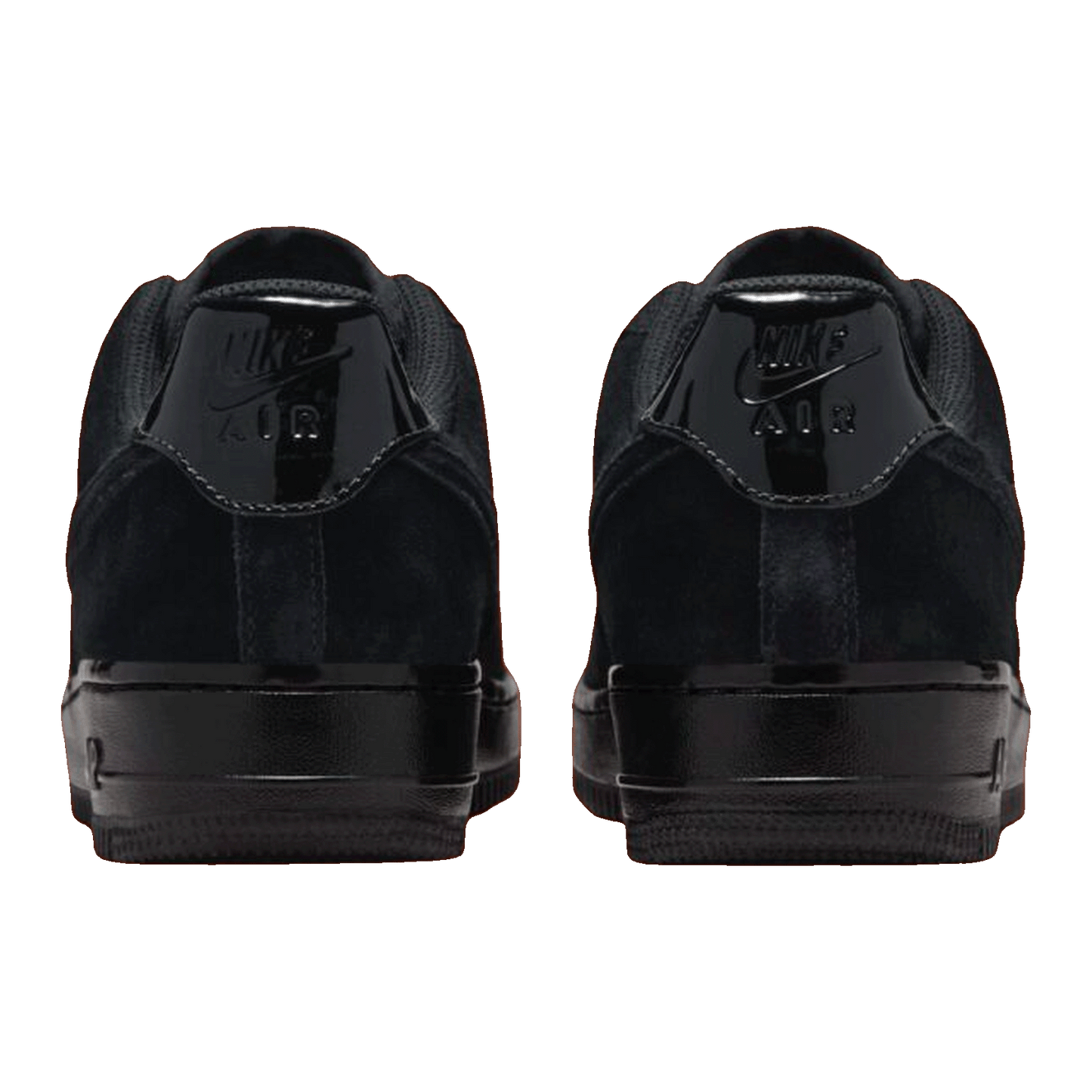 Nike Air Force 1 Low '07 Triple Black Suede (W)