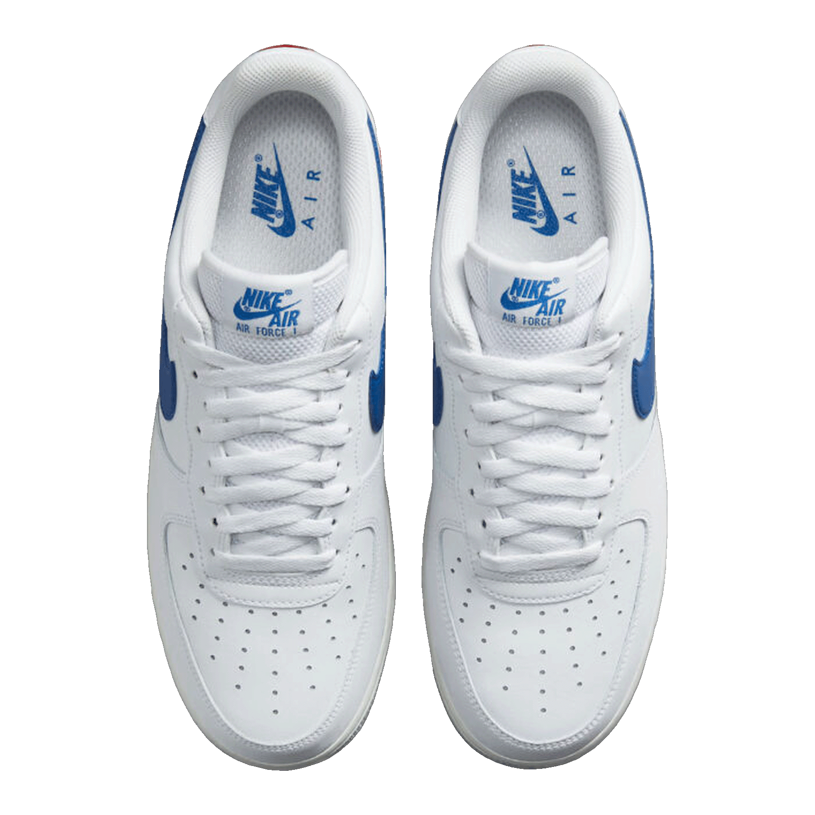 Nike Air Force 1 Low White Team Red Side