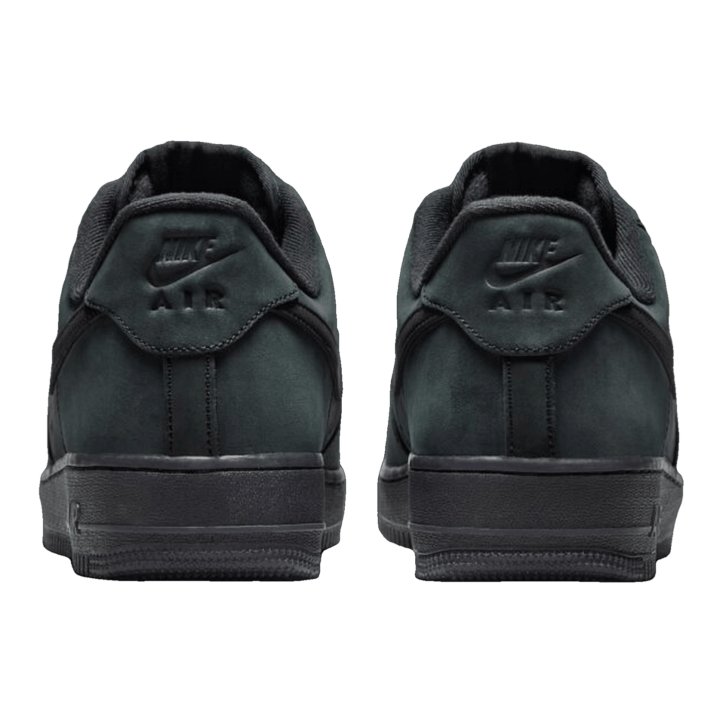 Nike Air Force 1 Low '07 WB Triple Black Nubuck Back