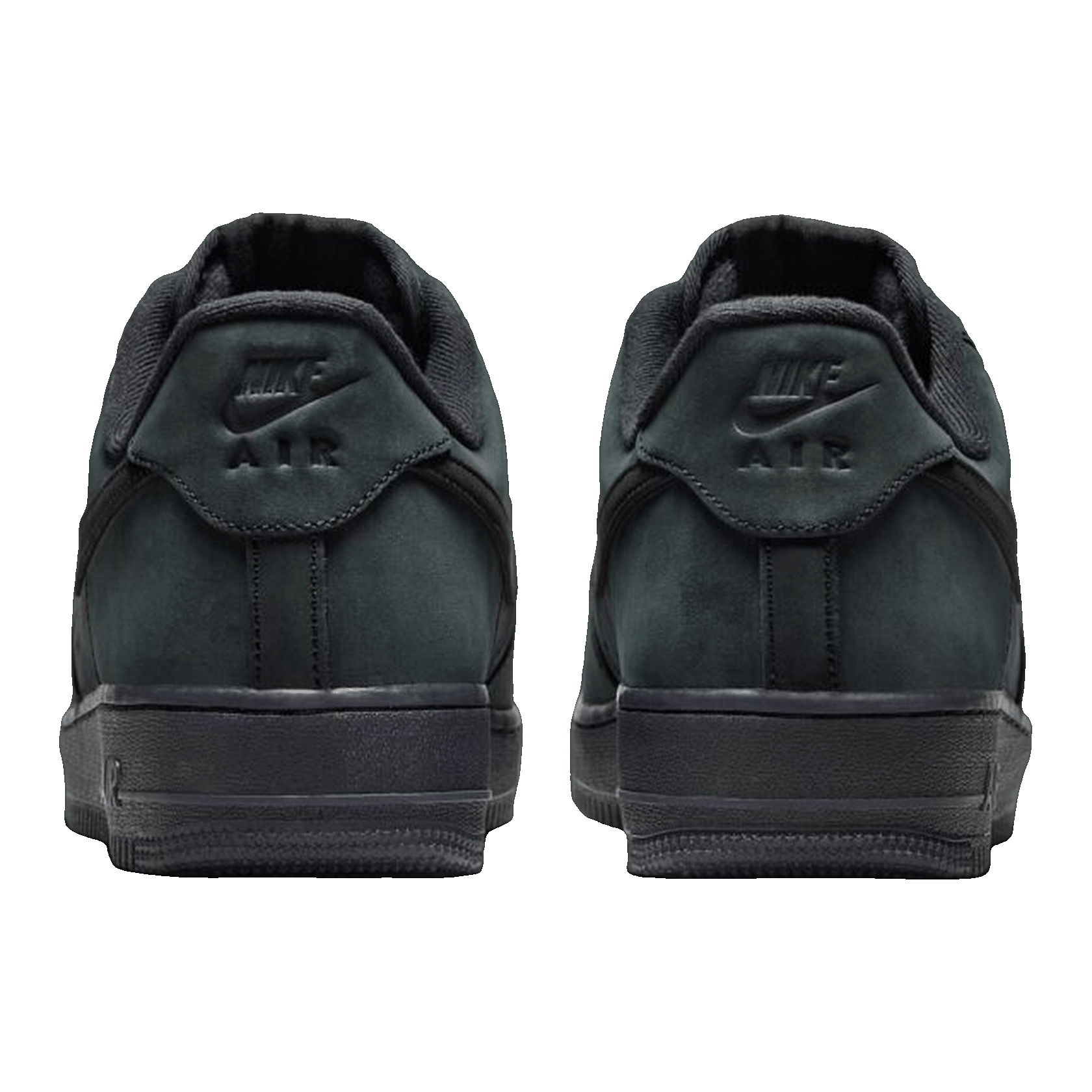 Nike Air Force 1 Low '07 WB Triple Black Nubuck Back