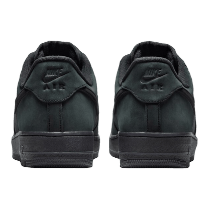 Nike Air Force 1 Low '07 WB Triple Black Nubuck Back