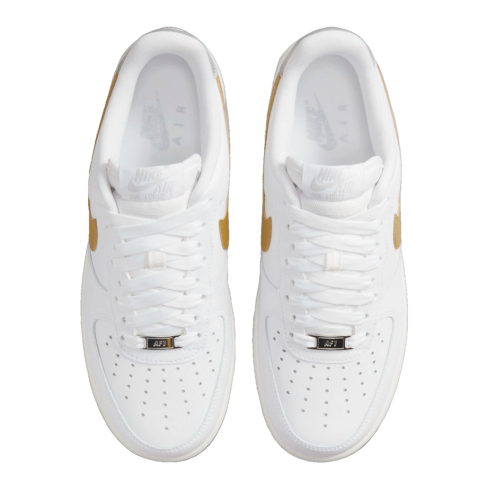 Nike Air Force 1 LXX White Pink Aqua (W) Back