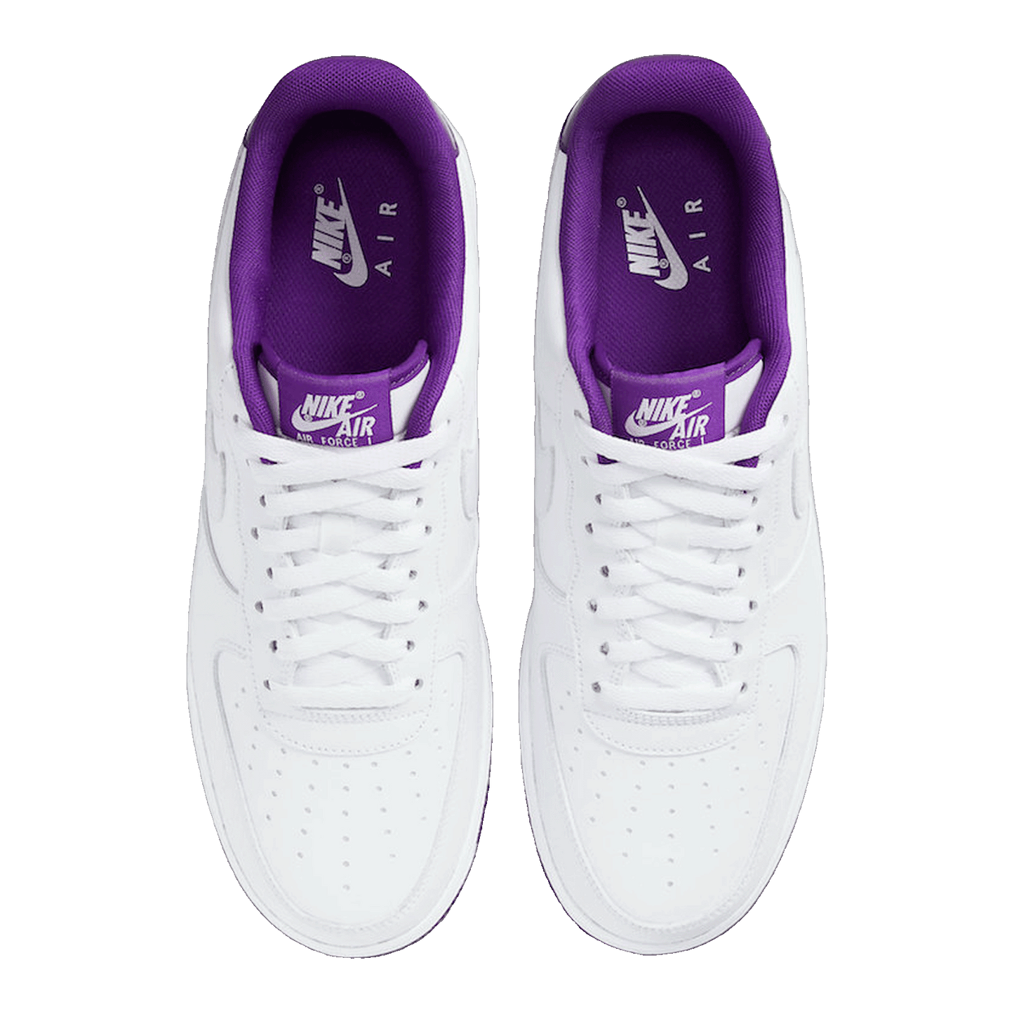 Nike Air Force 1 Low '07 White Voltage Purple