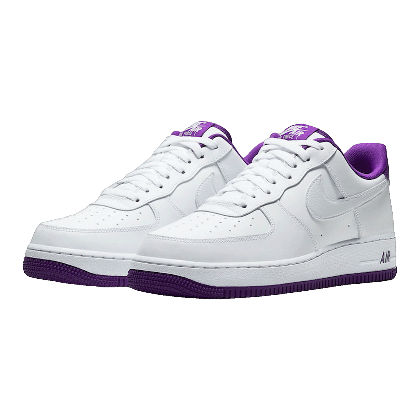 Nike Air Force 1 Low '07 White Voltage Purple