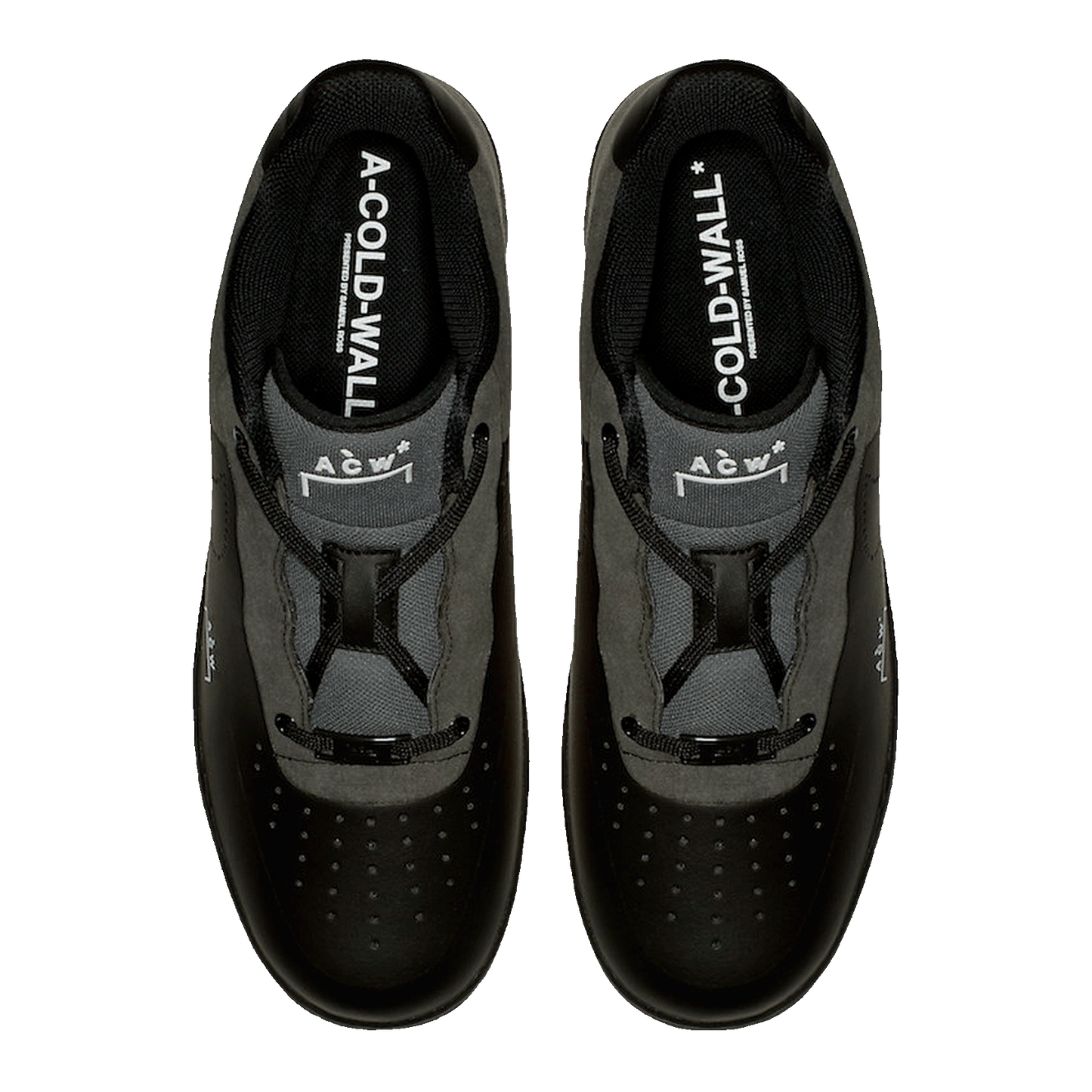 Nike Air Force 1 Mid PRM Black Metallic Silver Side
