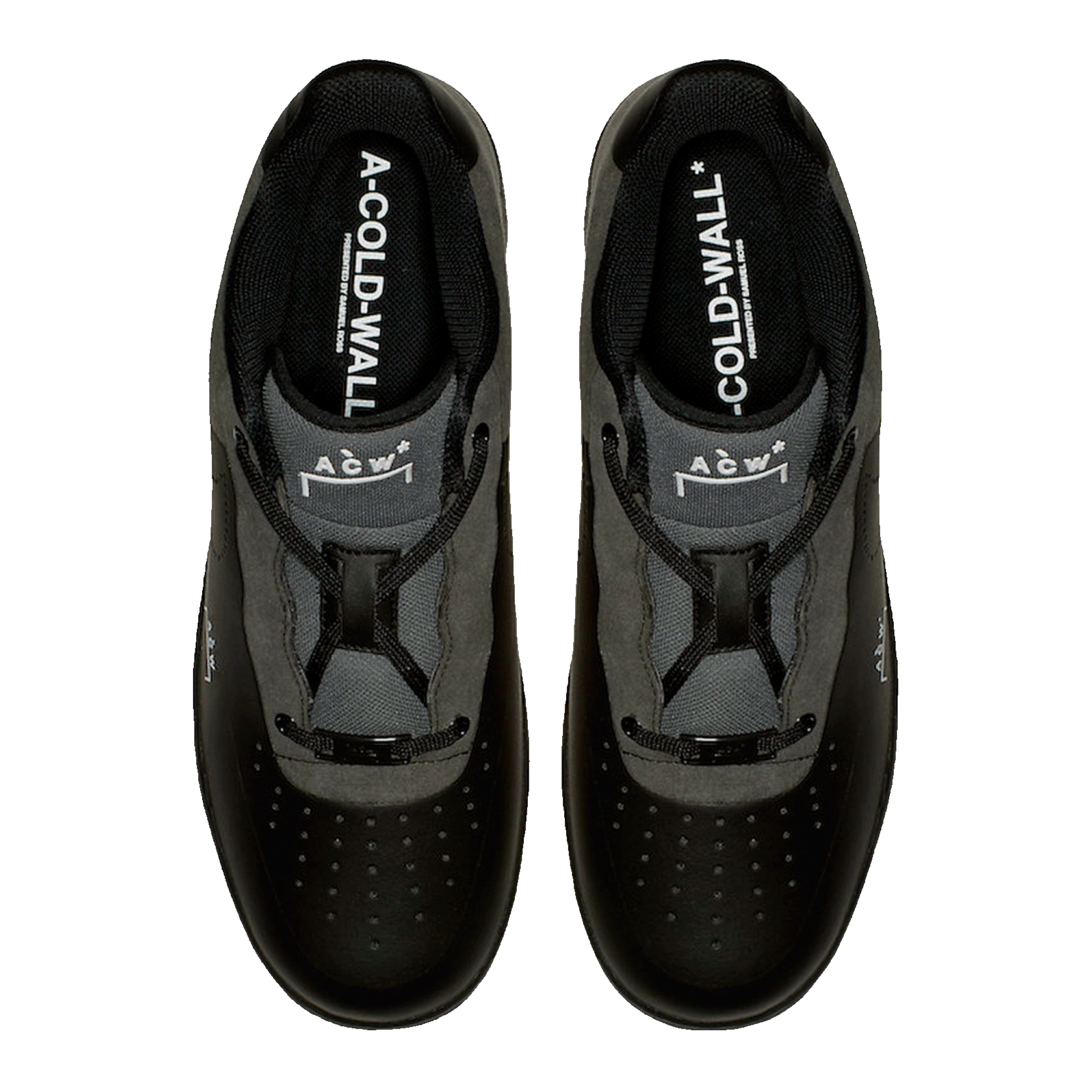 Nike Air Force 1 Mid PRM Black Metallic Silver Side