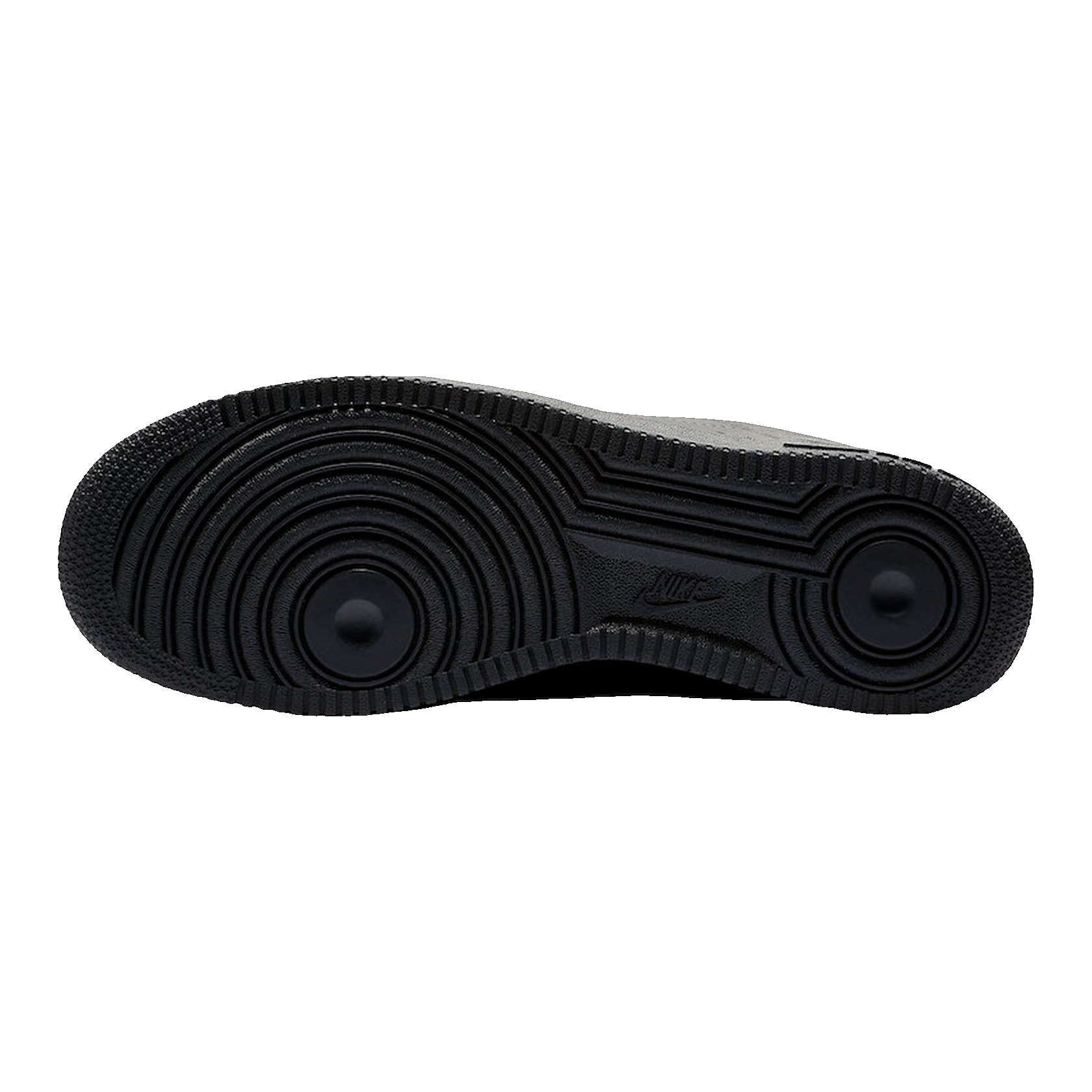 Nike Air Force 1 Mid PRM Black Metallic Silver Back