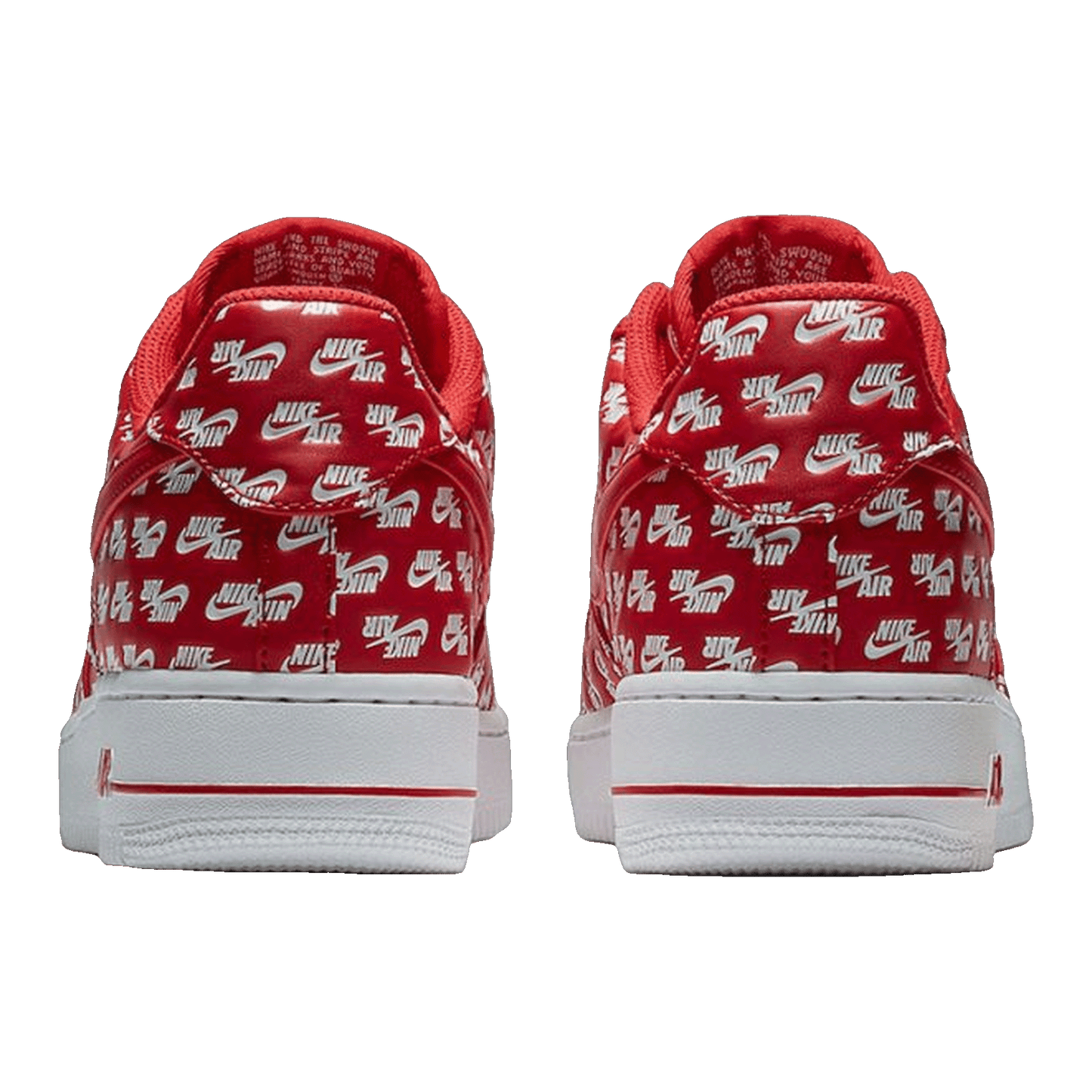 Nike Air Force 1 Low All Over Logo Red