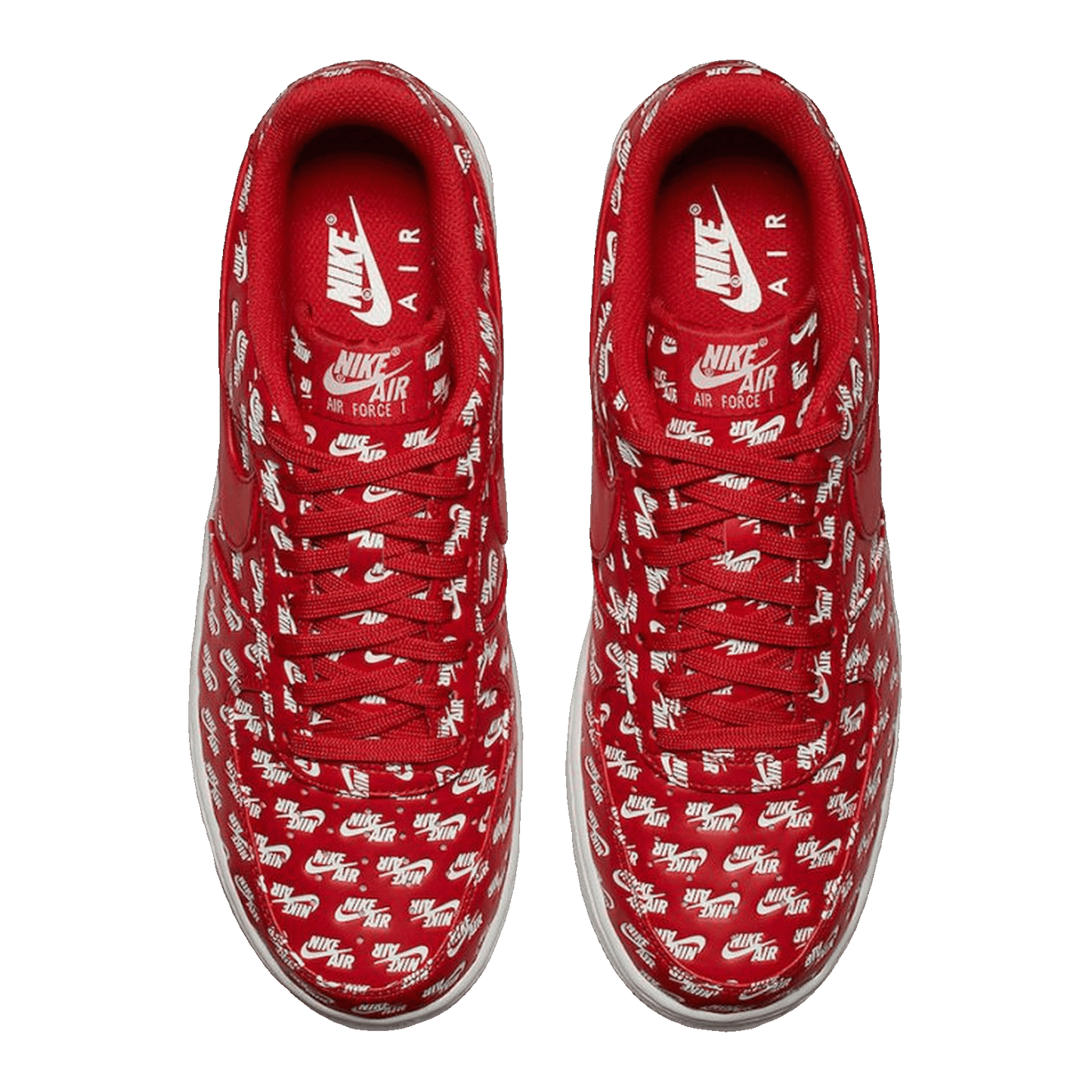 Nike Air Force 1 Low All Over Logo Red