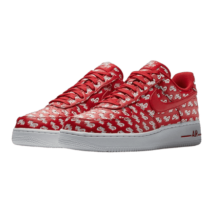 Nike Air Force 1 Low All Over Logo Red