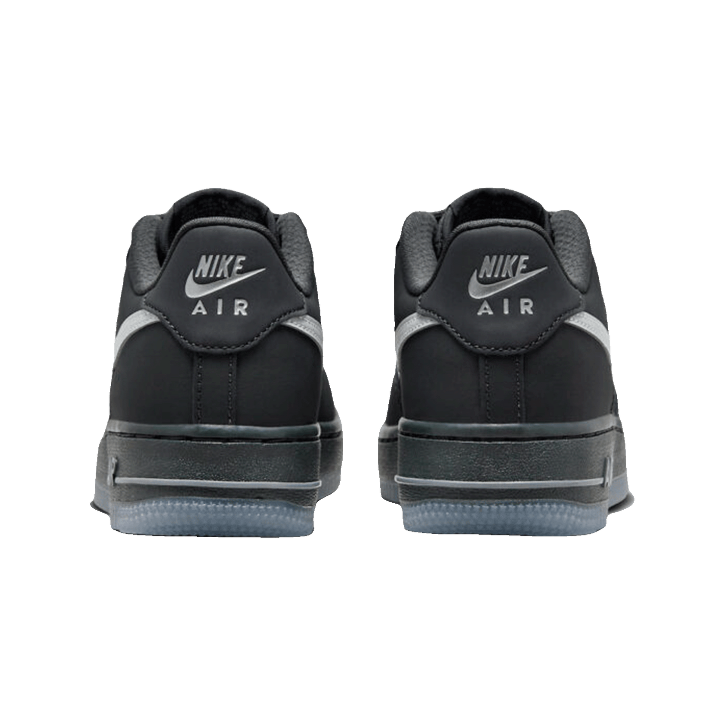 Nike Air Force 1 Low Anthracite Reflective Silver (GS) Back