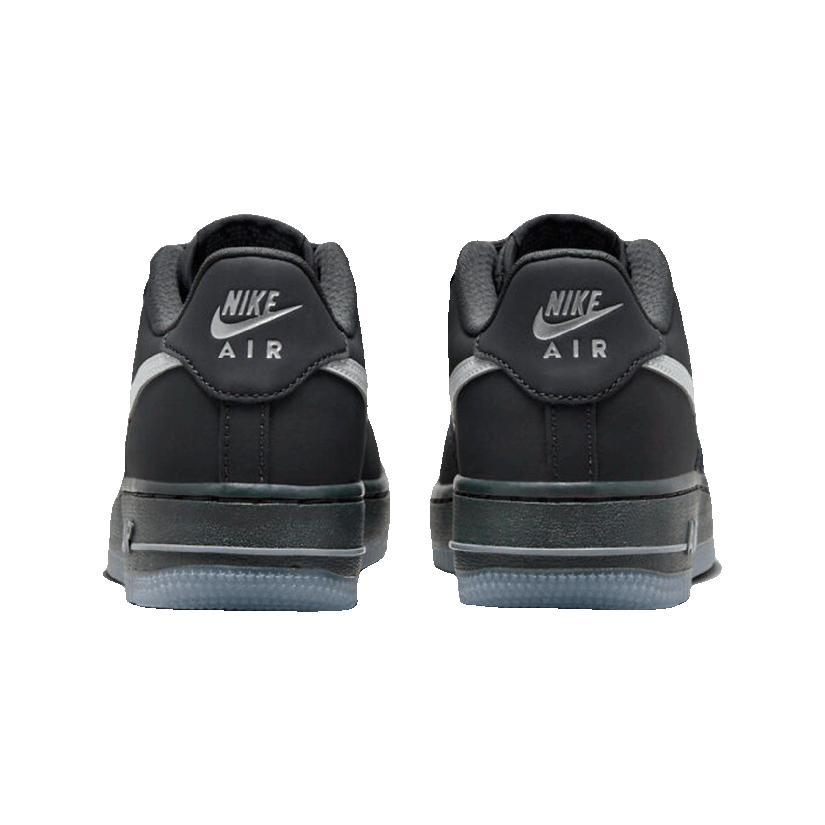 Nike Air Force 1 Low Anthracite Reflective Silver (GS) Back