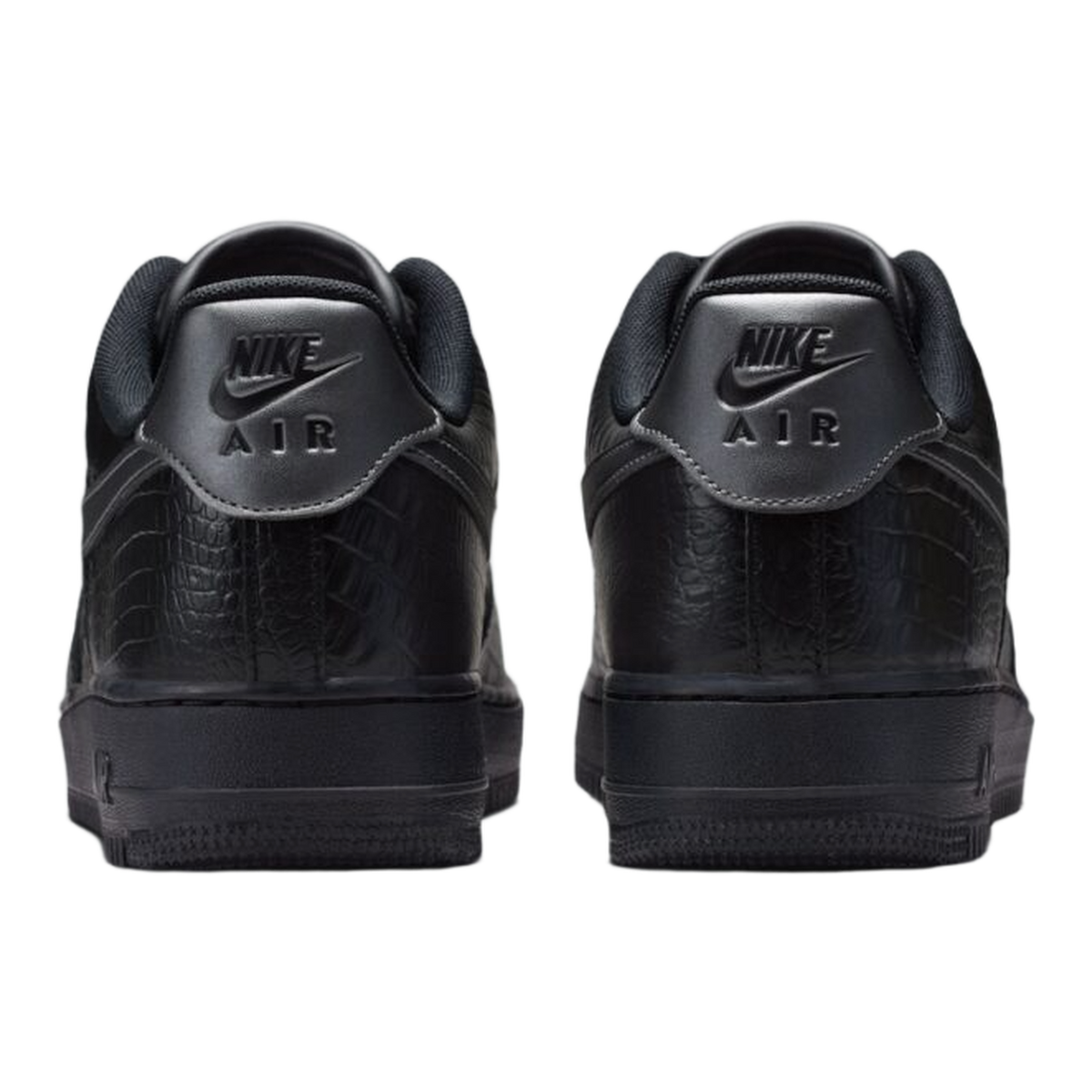 Nike Air Force 1 Low Black Metallic Dark Grey Croc Back IV6306-010