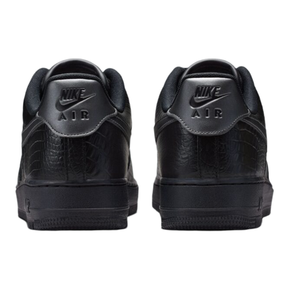 Nike Air Force 1 Low Black Metallic Dark Grey Croc Back IV6306-010