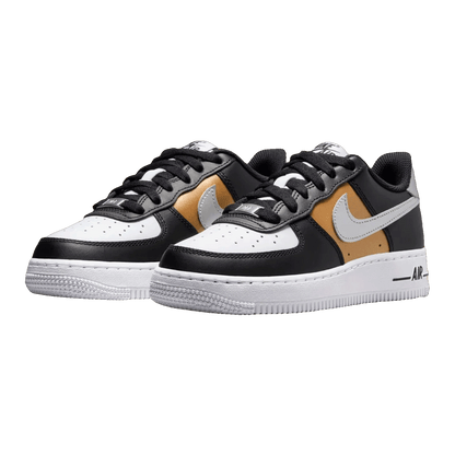 Nike Air Force 1 Low Black Metallic SIlver (GS)
