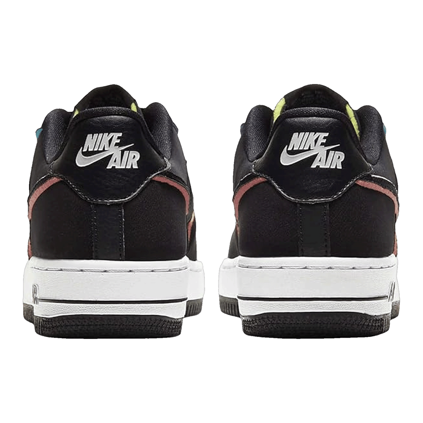 Nike Air Force 1 PLT.AF.ORM White Yellow Ochre (W) Sohle