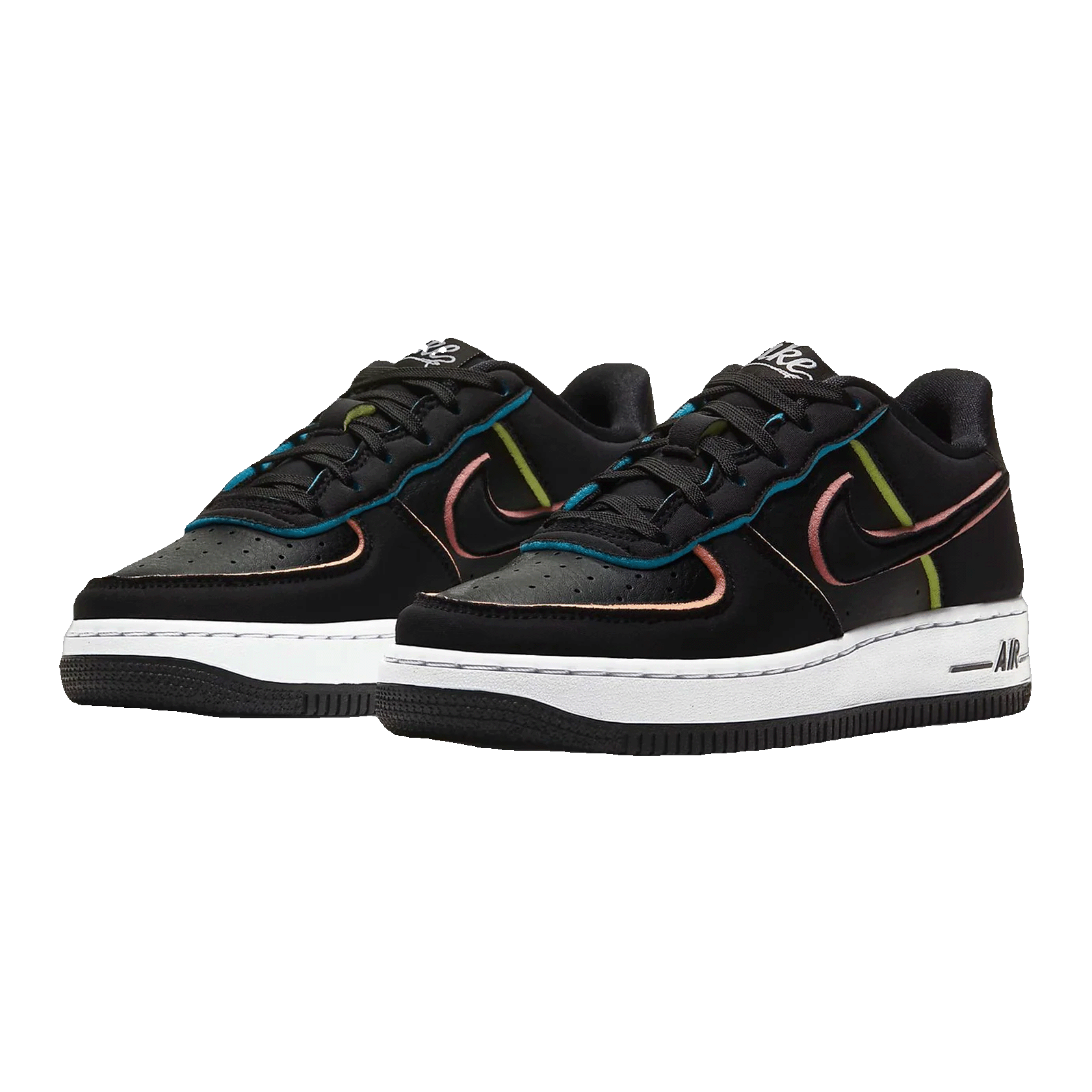 Nike Air Force 1 PLT.AF.ORM White Yellow Ochre (W) Oben