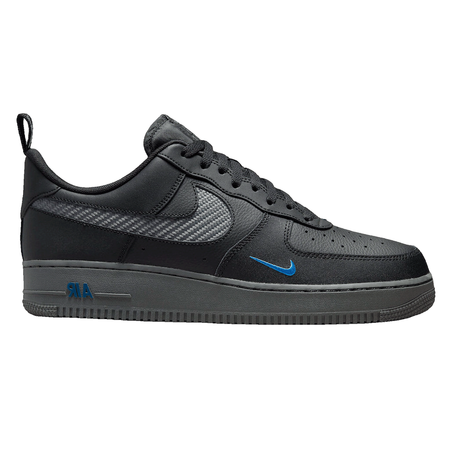 Nike Air Force 1 Low Black Royal Carbon Fiber