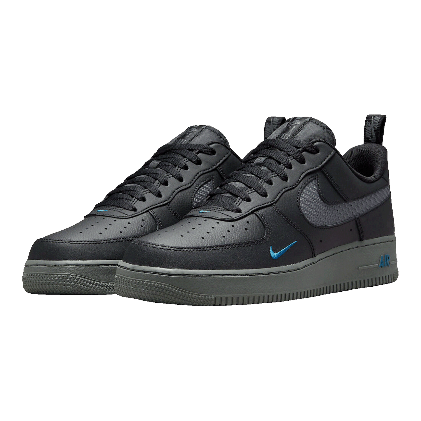 Nike Air Force 1 Low Black Royal Carbon Fiber