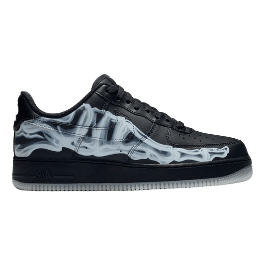 Nike Air Force 1 Low Black Skeleton Halloween (2019)