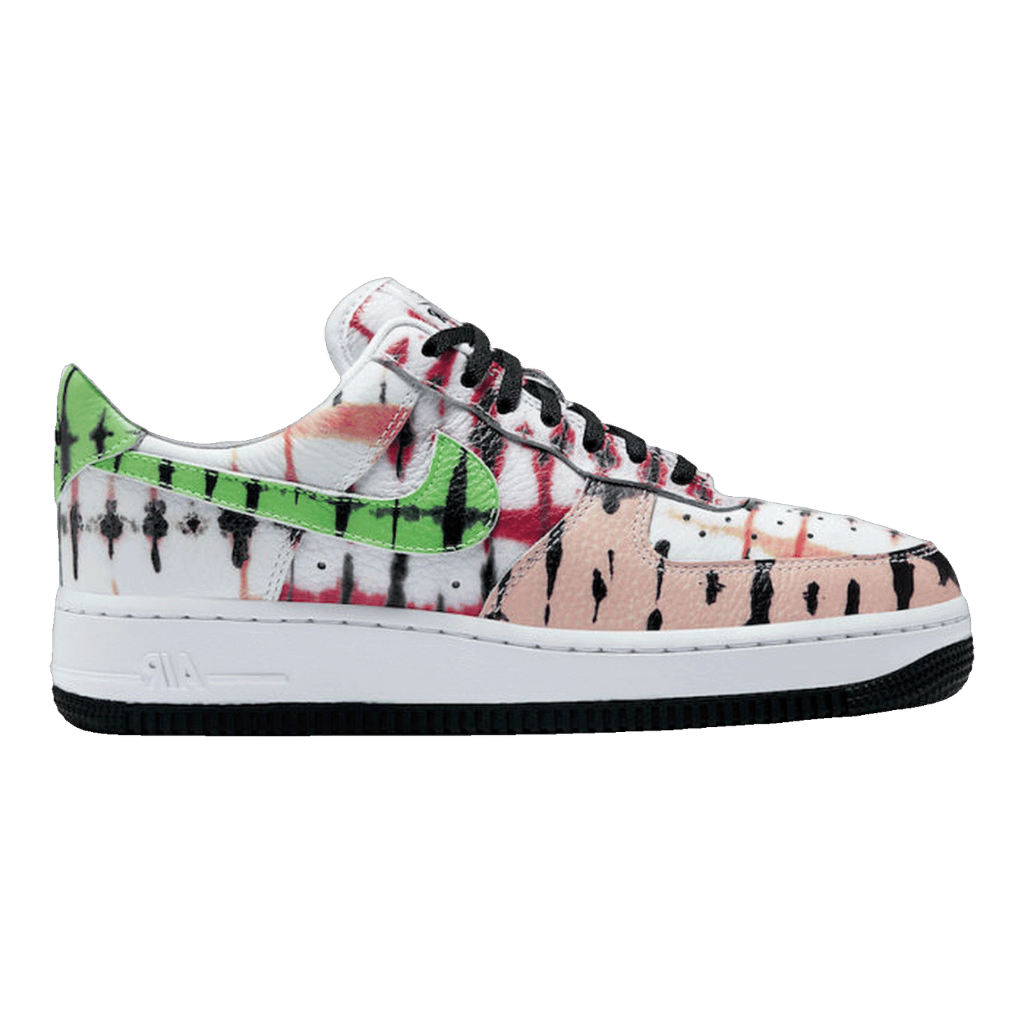 Nike Air Force 1 Low Black Tie Dye (Women's)