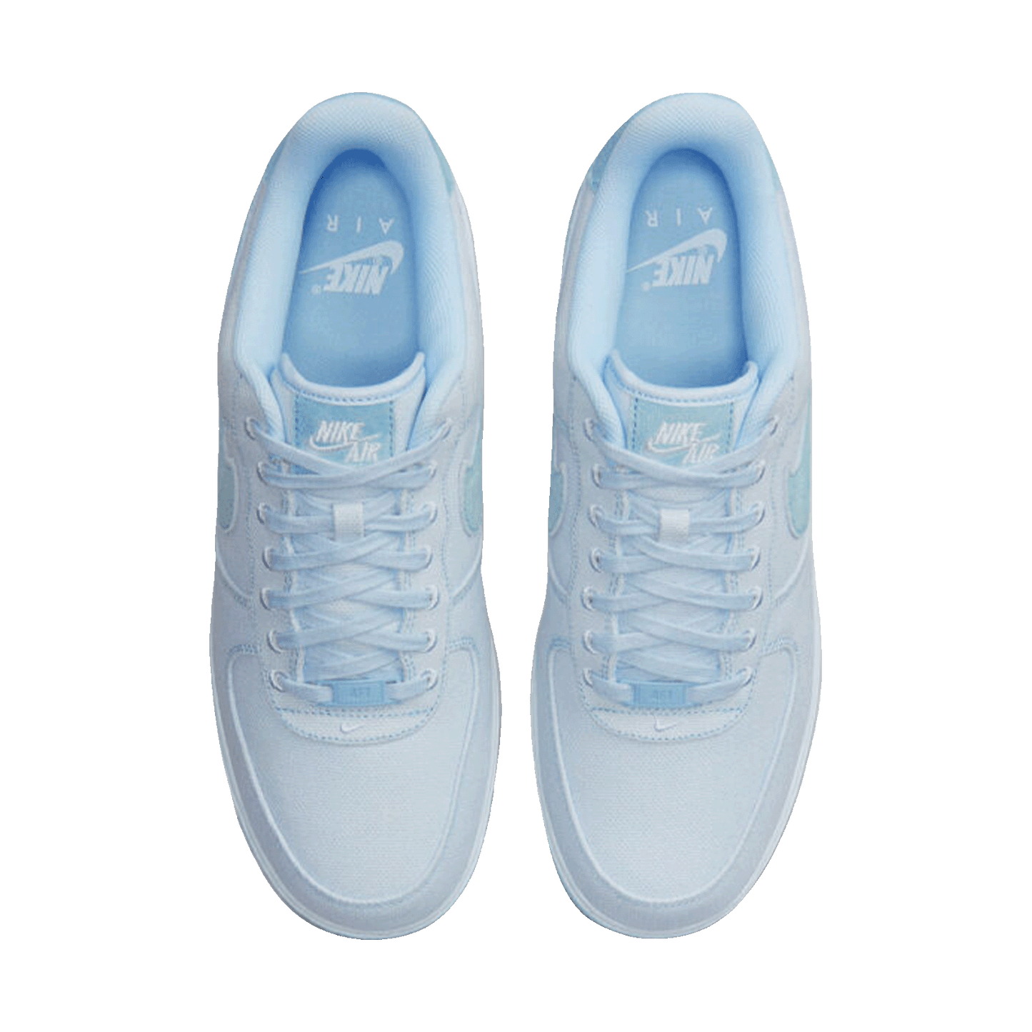 Nike Air Force 1 Low Blue Dip Dye Oben