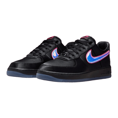 Nike Air Force 1 Low Breast Cancer Awareness Black Hyper Pink Side