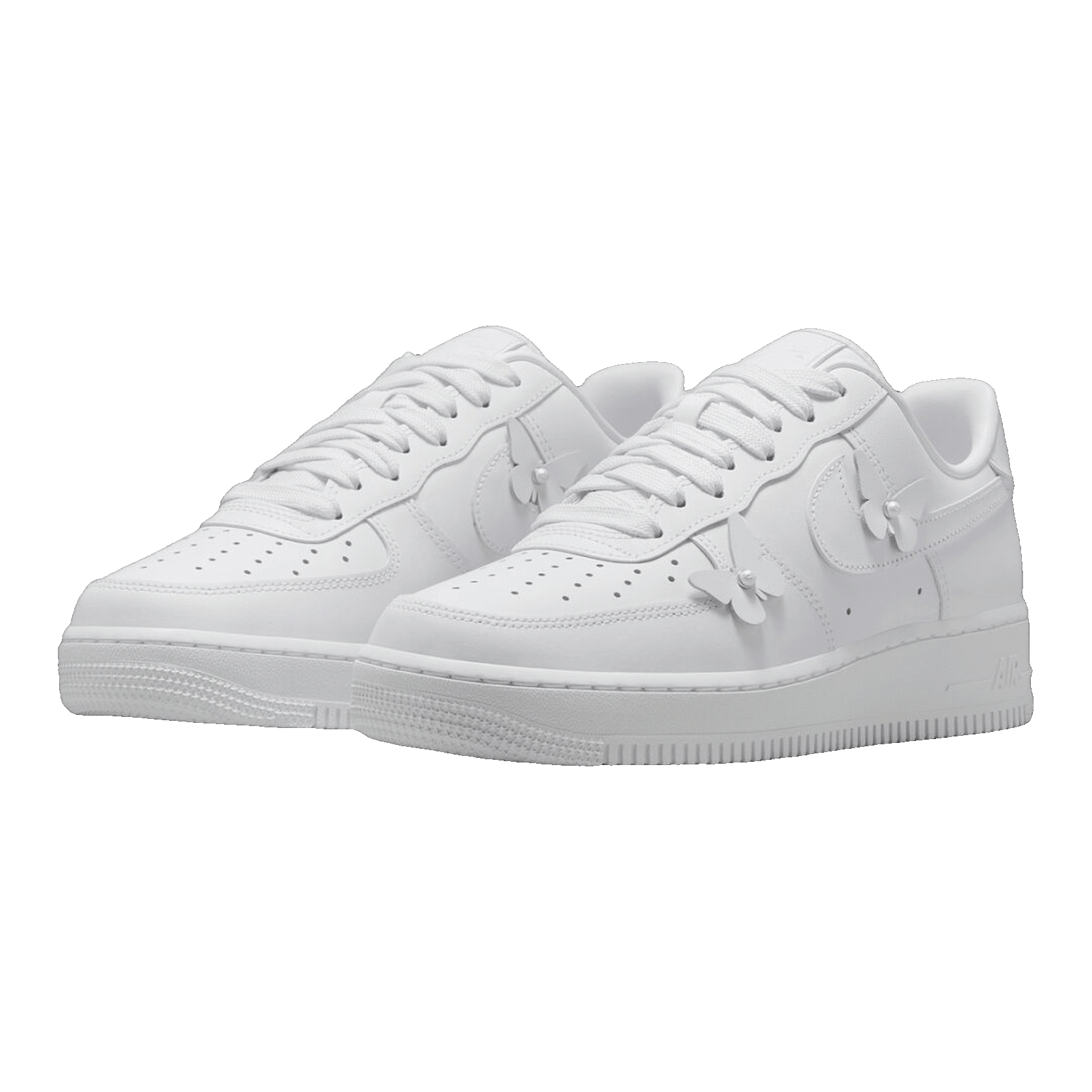 Nike Air Force 1 Sage Low Black White (W) Side