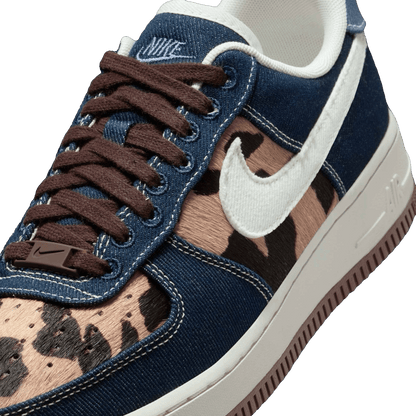 Nike Air Force 1 Low Cheetah Blue Denim (W)