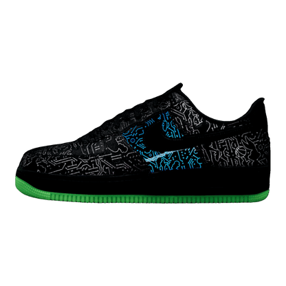 Nike Air Force 1 Low Computer Chip Space Jam Detail
