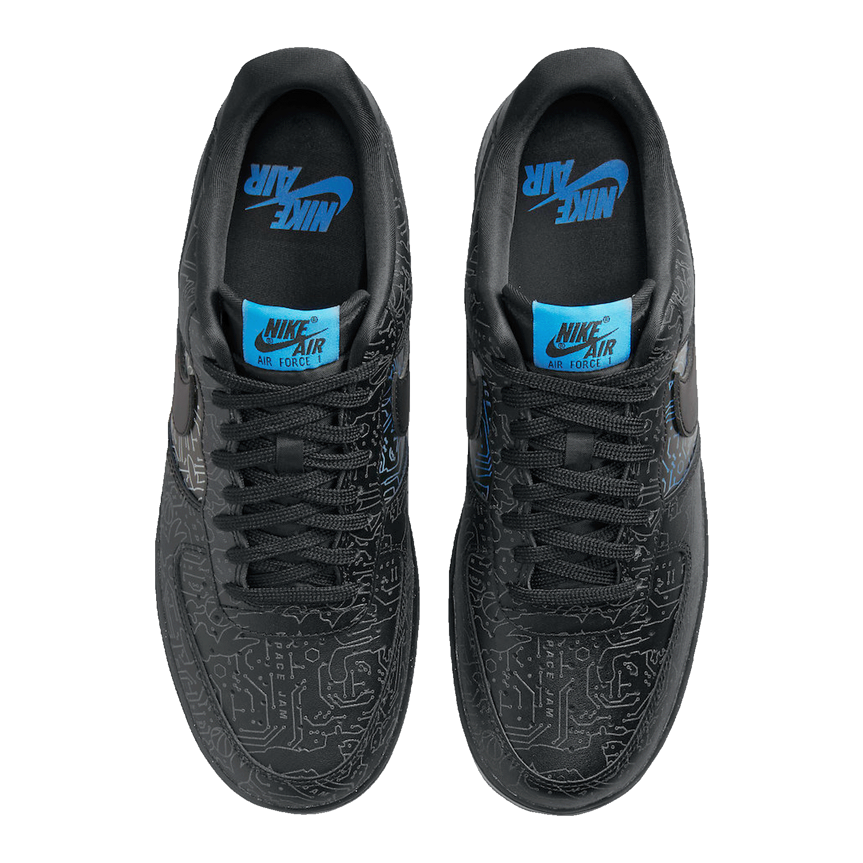Nike Air Force 1 Low Computer Chip Space Jam Oben