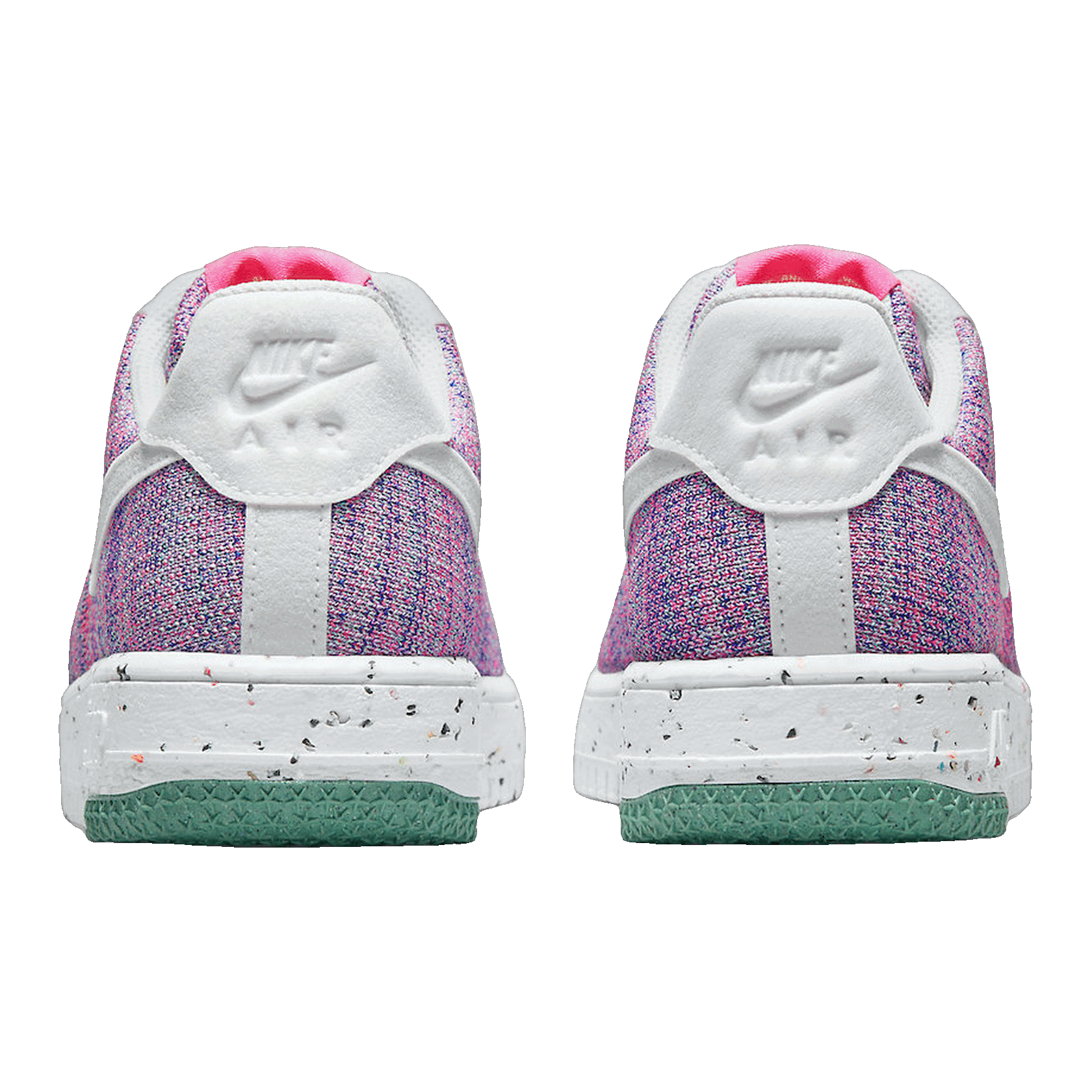 Nike Air Force 1 Low Crater Flyknit Fuchsia Glow (W) Back