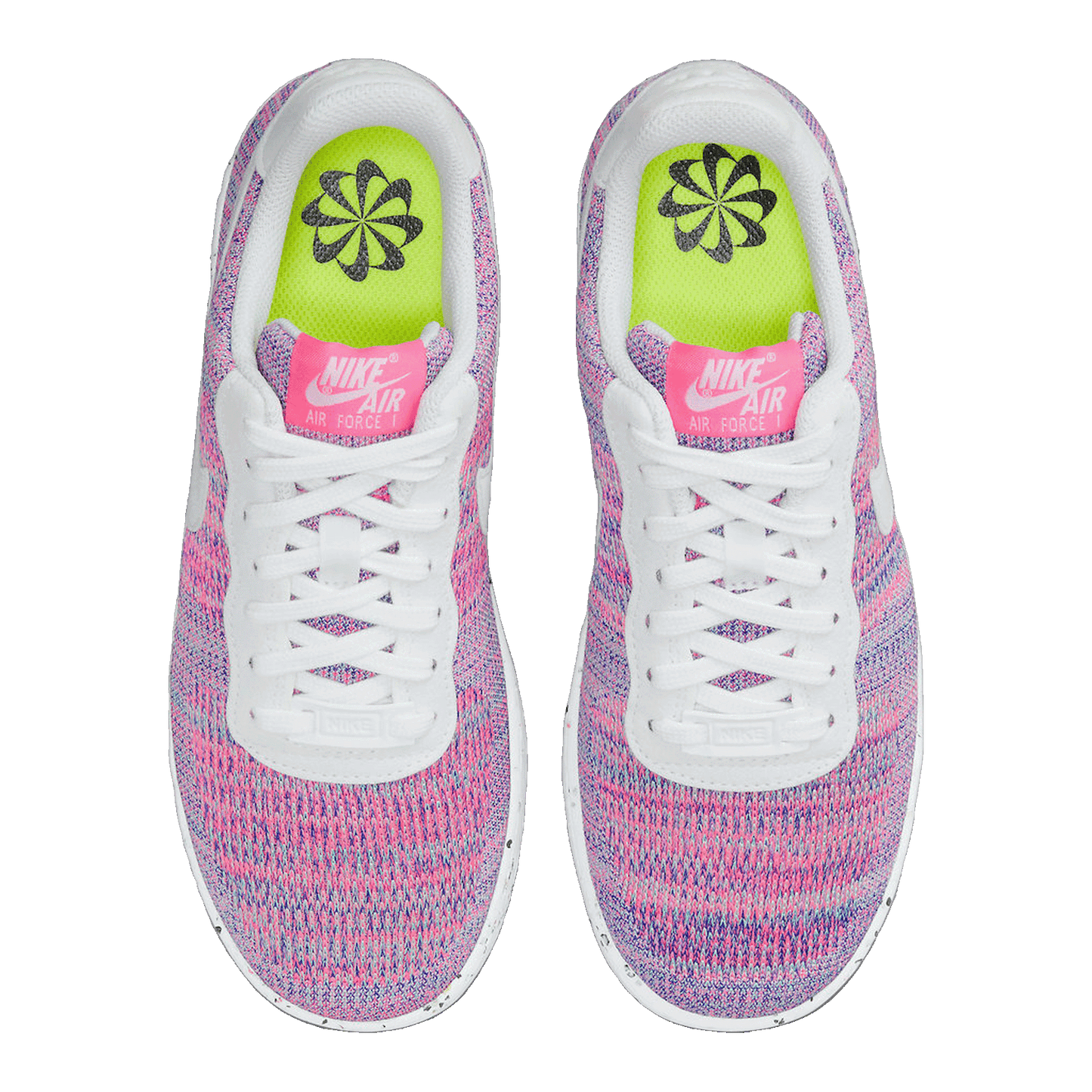 Nike Air Force 1 Low Crater Flyknit Fuchsia Glow (W) Oben