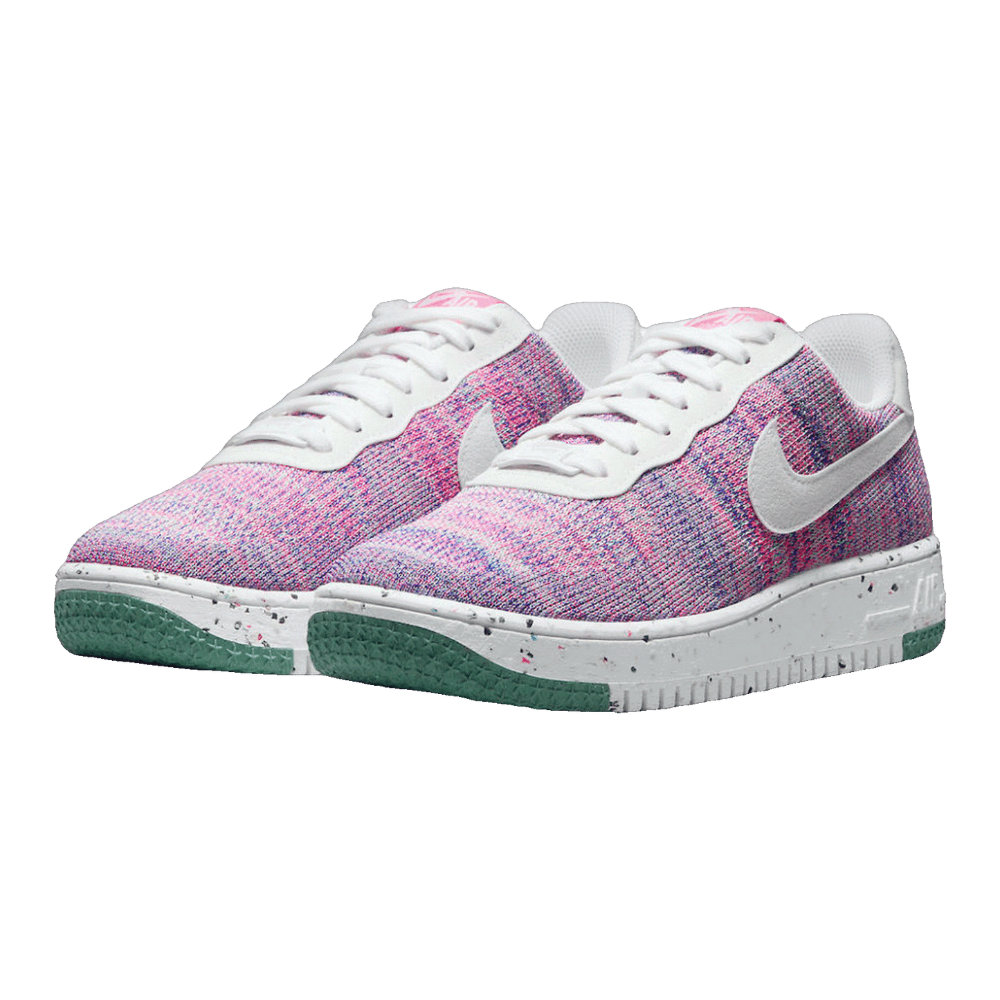 Nike Air Force 1 Low Crater Flyknit Fuchsia Glow (W) Side