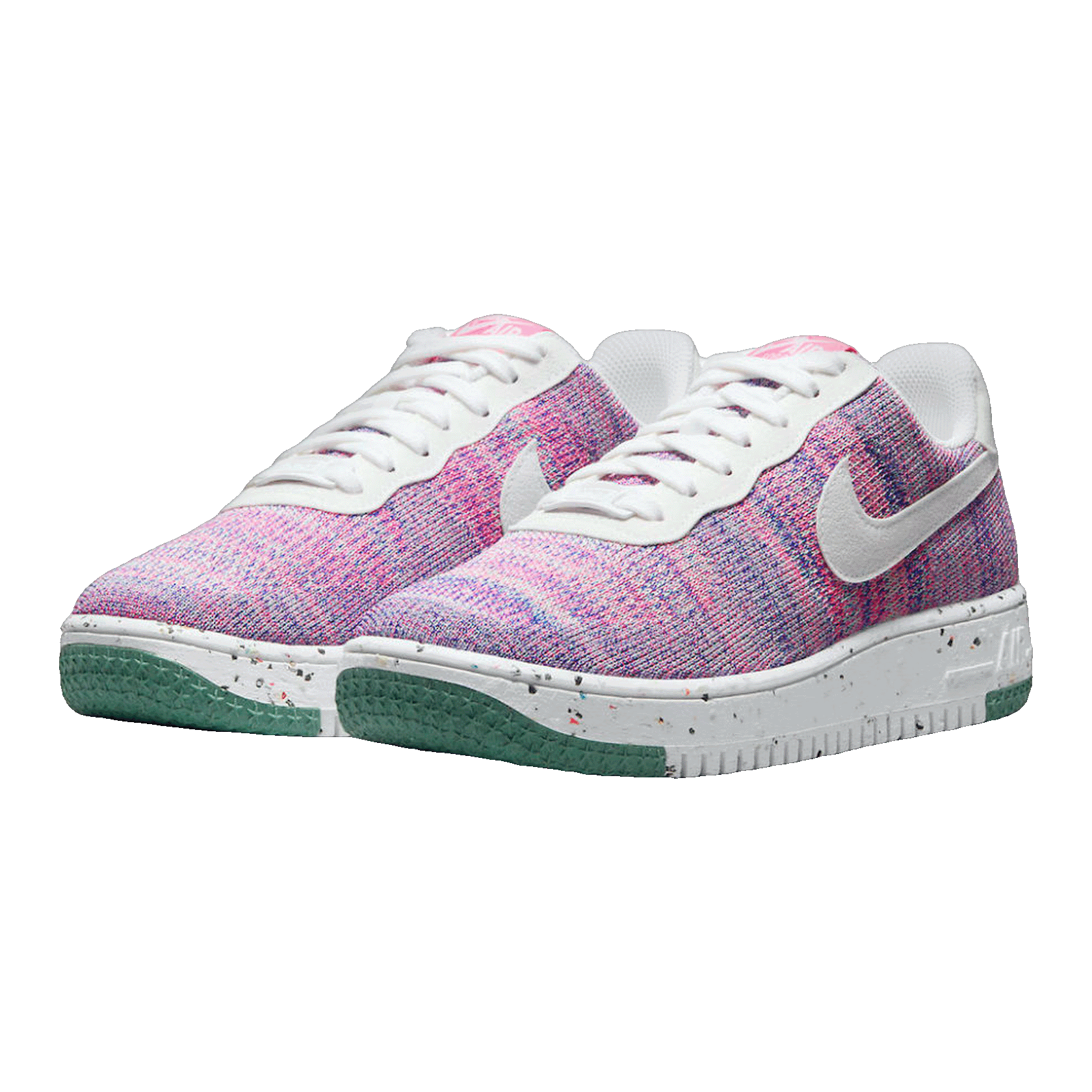 Nike Air Force 1 Low Crater Flyknit Fuchsia Glow (W) Side