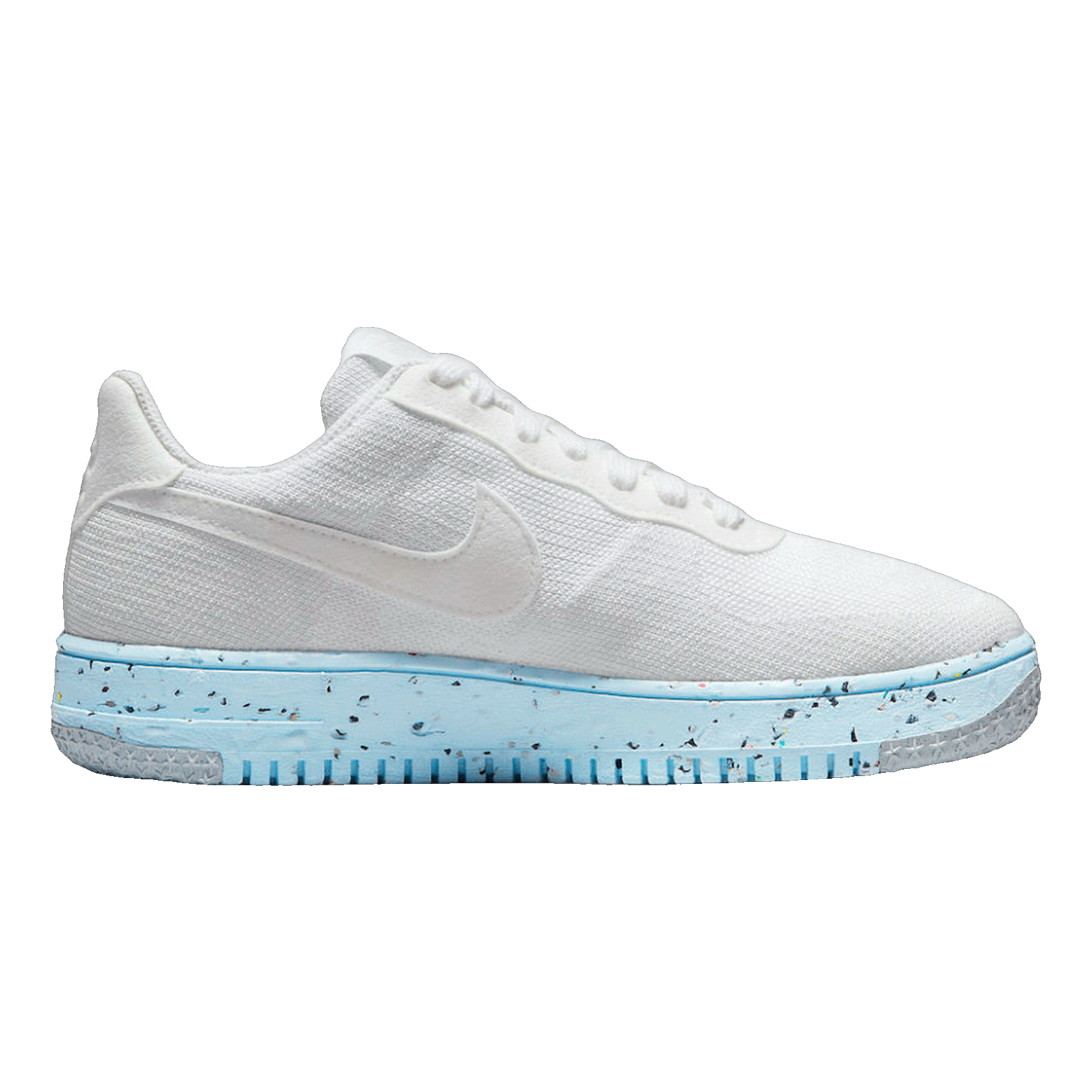 Nike Air Force 1 Low Crater Flyknit White Ice Blue (W)
