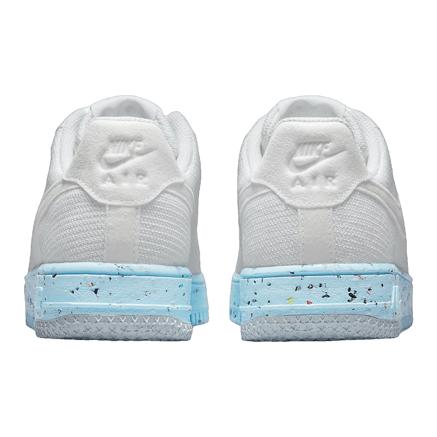 Nike Air Force 1 Low Crater Flyknit White Ice Blue (W) Back