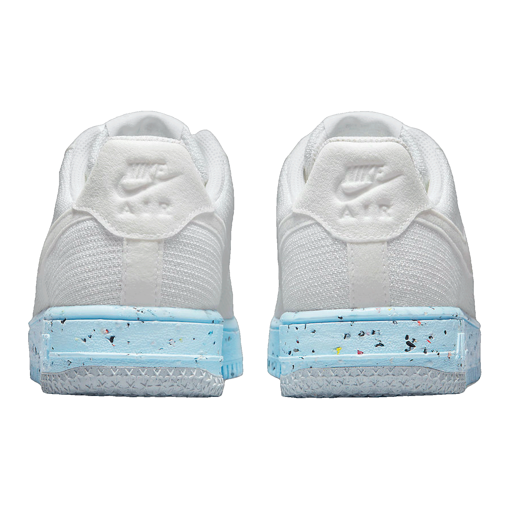 Nike Air Force 1 Low Crater Flyknit White Ice Blue (W) Back