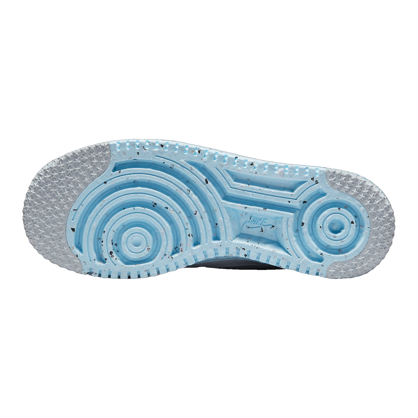 Nike Air Force 1 Low Crater Flyknit White Ice Blue (W) Sohle