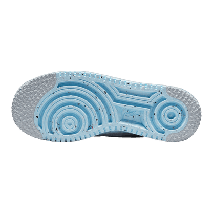 Nike Air Force 1 Low Crater Flyknit White Ice Blue (W) Sohle