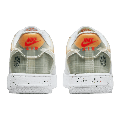 Nike Air Force 1 Low Crater White Orange Back