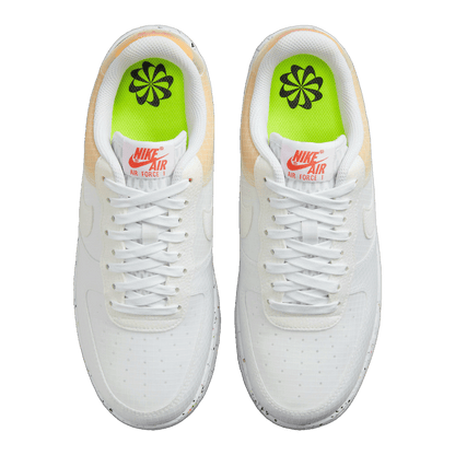 Nike Air Force 1 Low Crater White Orange Oben
