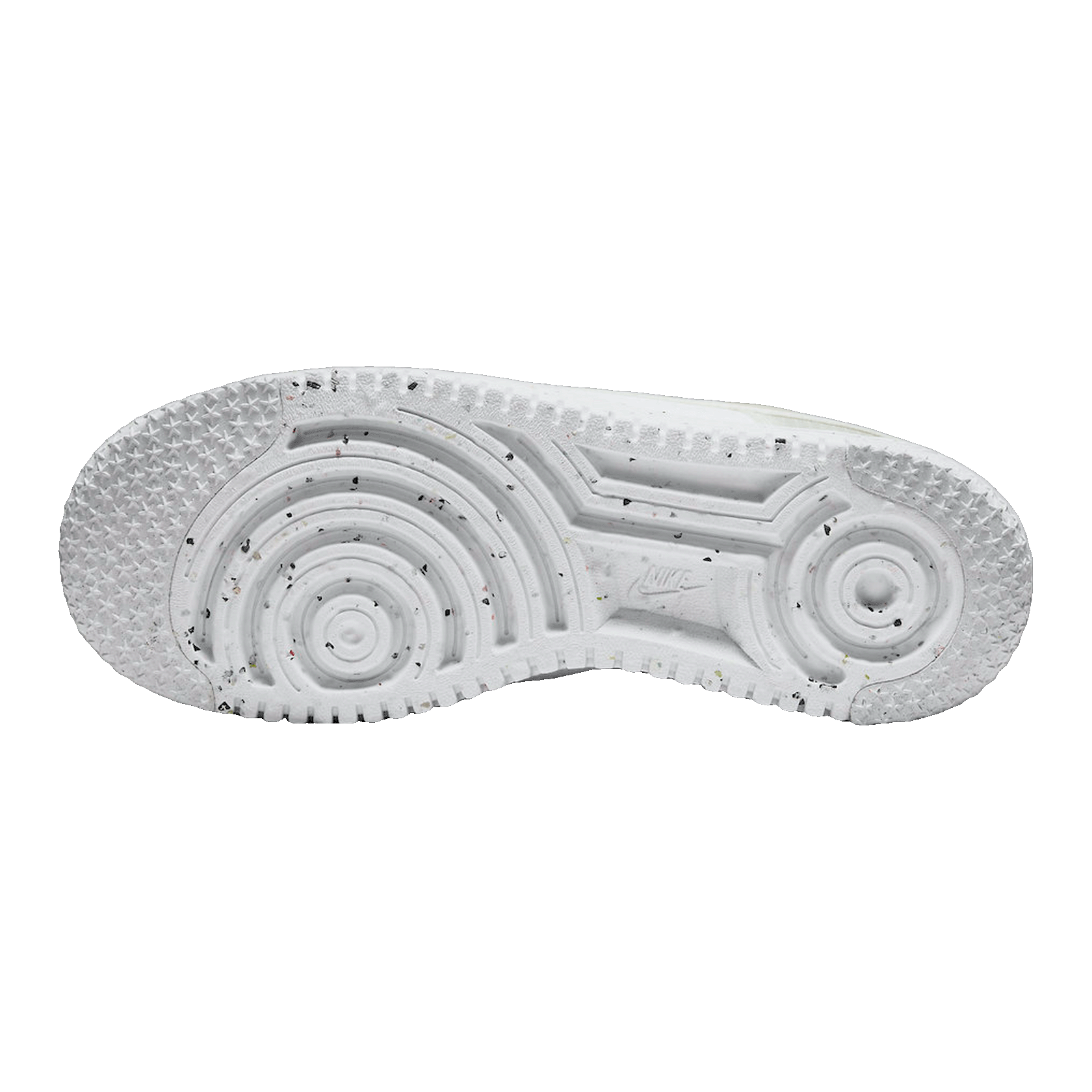 Nike Air Force 1 Low Crater White Orange Sohle