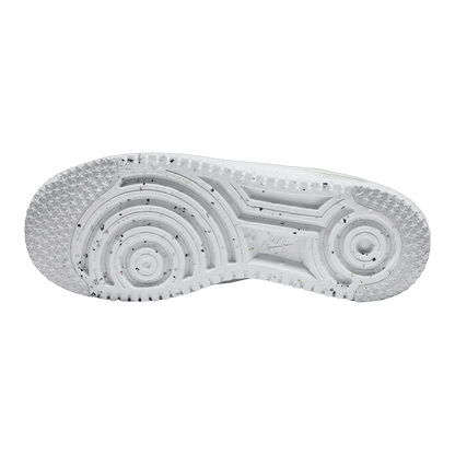 Nike Air Force 1 Low Crater White Orange Sohle