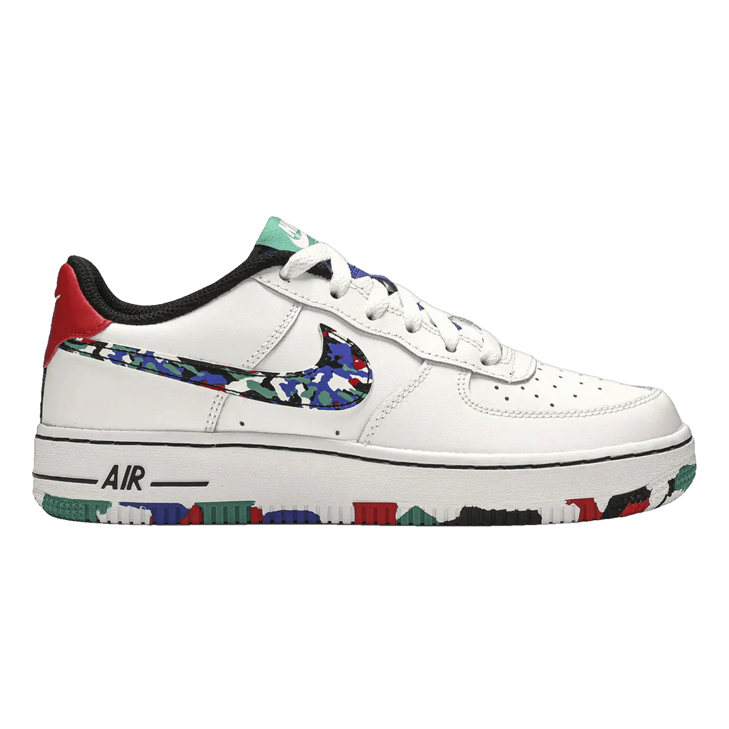 Nike Air Force 1 Low Crayon White Multi (GS)
