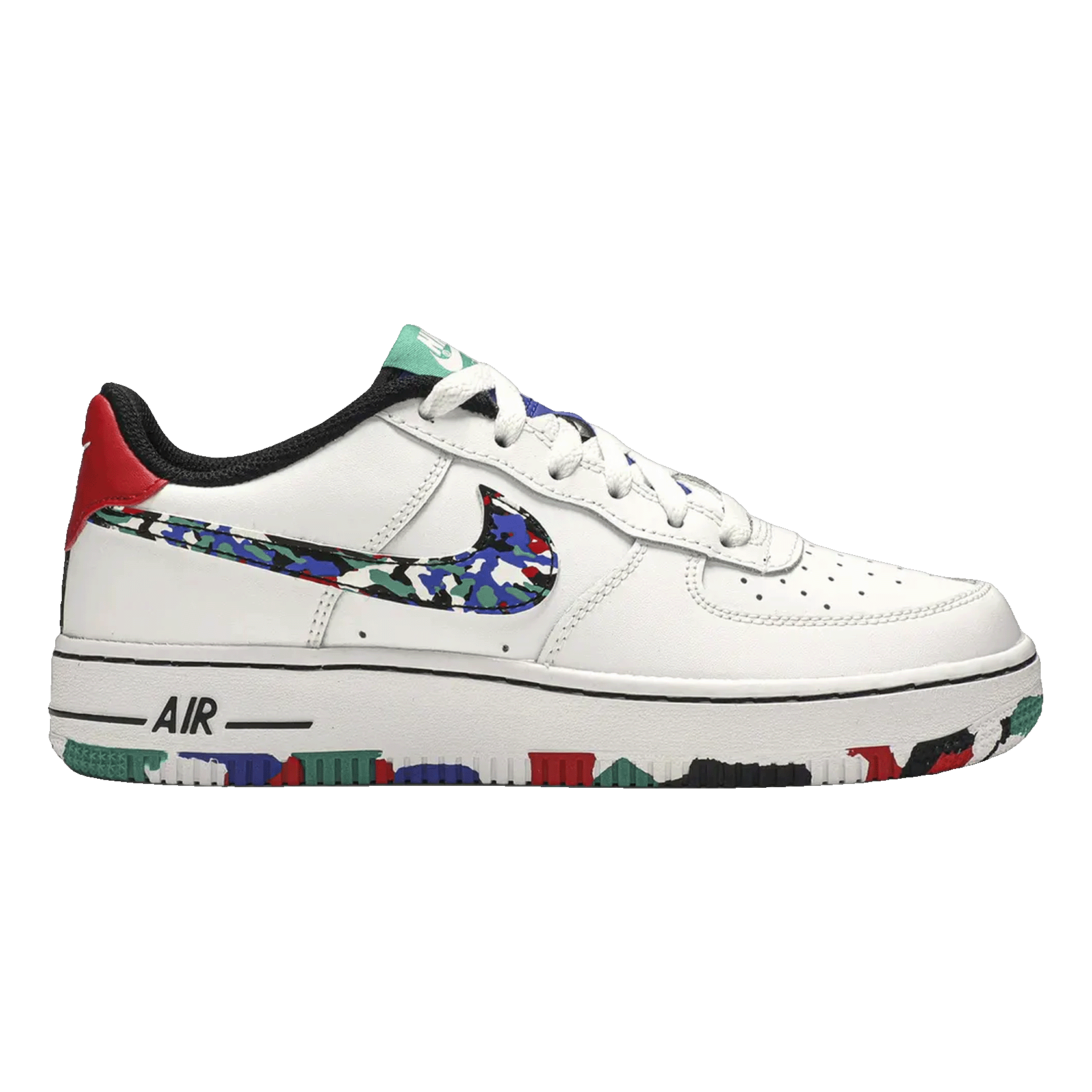 Nike Air Force 1 Low Crayon White Multi (GS)