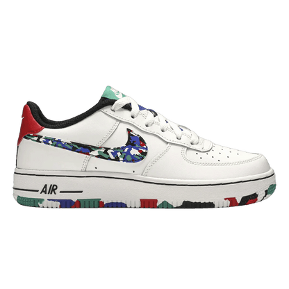 Nike Air Force 1 Low Crayon White Multi (GS)