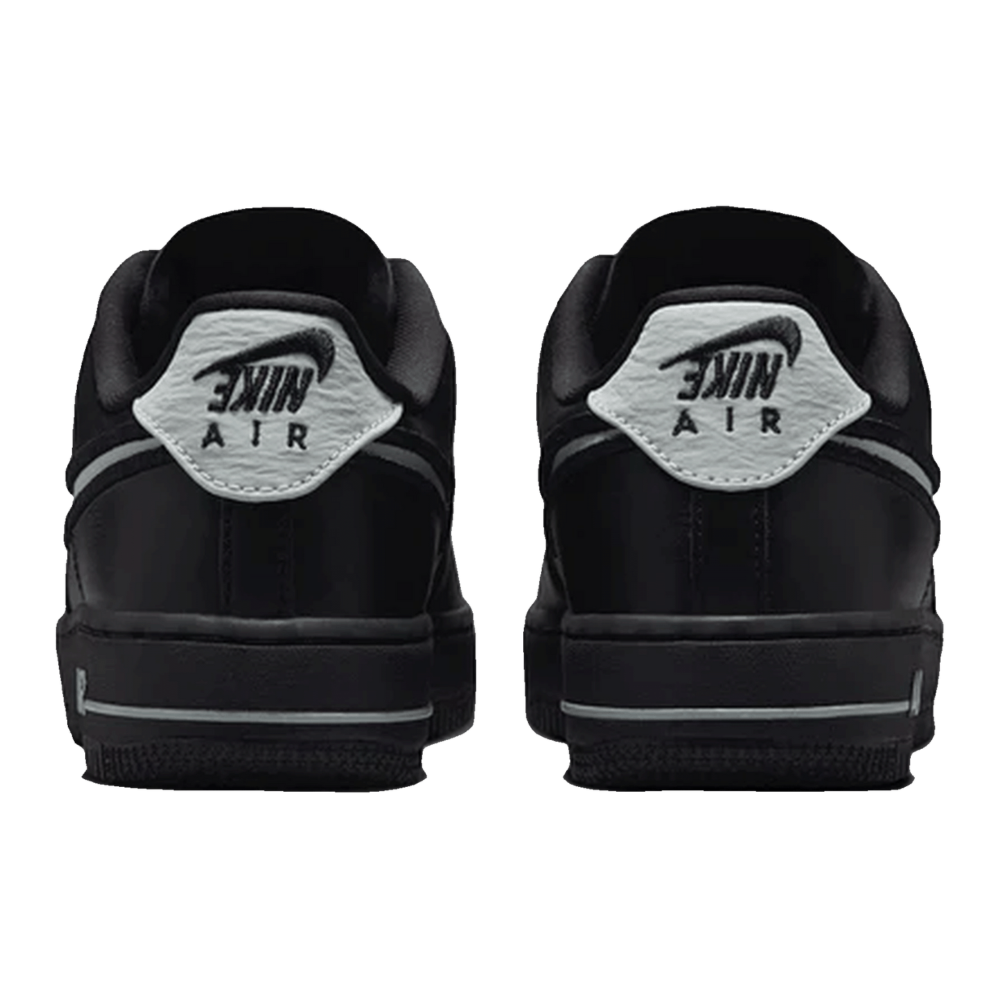 Nike Air Force 1 Low Dance Black Metallic Silver (W) Back